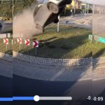 Przeleciał swoim Suzuki nad pomnikiem Papieża jak Małysz! [wideo]
