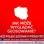 TVP przyznaje, że z tymi wyborami niewiele wiadomo, więc emituje spot „Jak może wyglądać głosowanie”