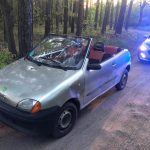 Było tak gorąco, że… przerobił Seicento na kabriolet ;)
