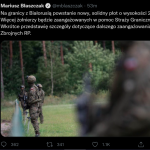 Na granicy z Białorusią: „nowy solidny płot” i więcej żołnierzy
